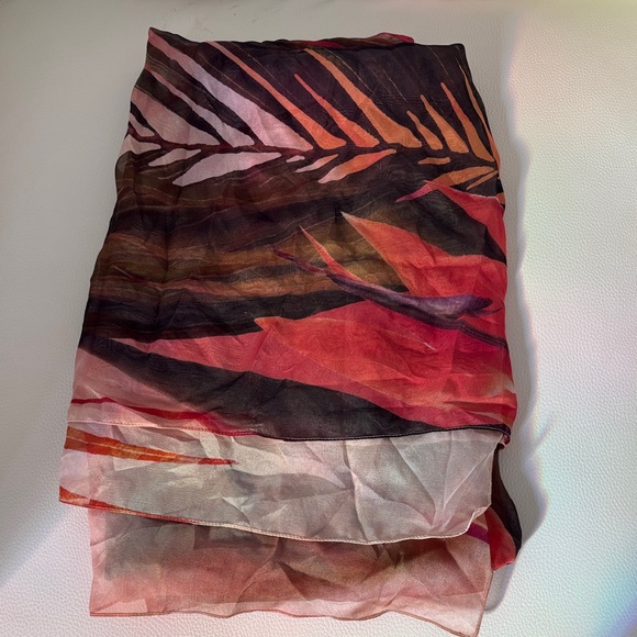 Elegant Multicolor Women's Scarf - Picture 9 of 10